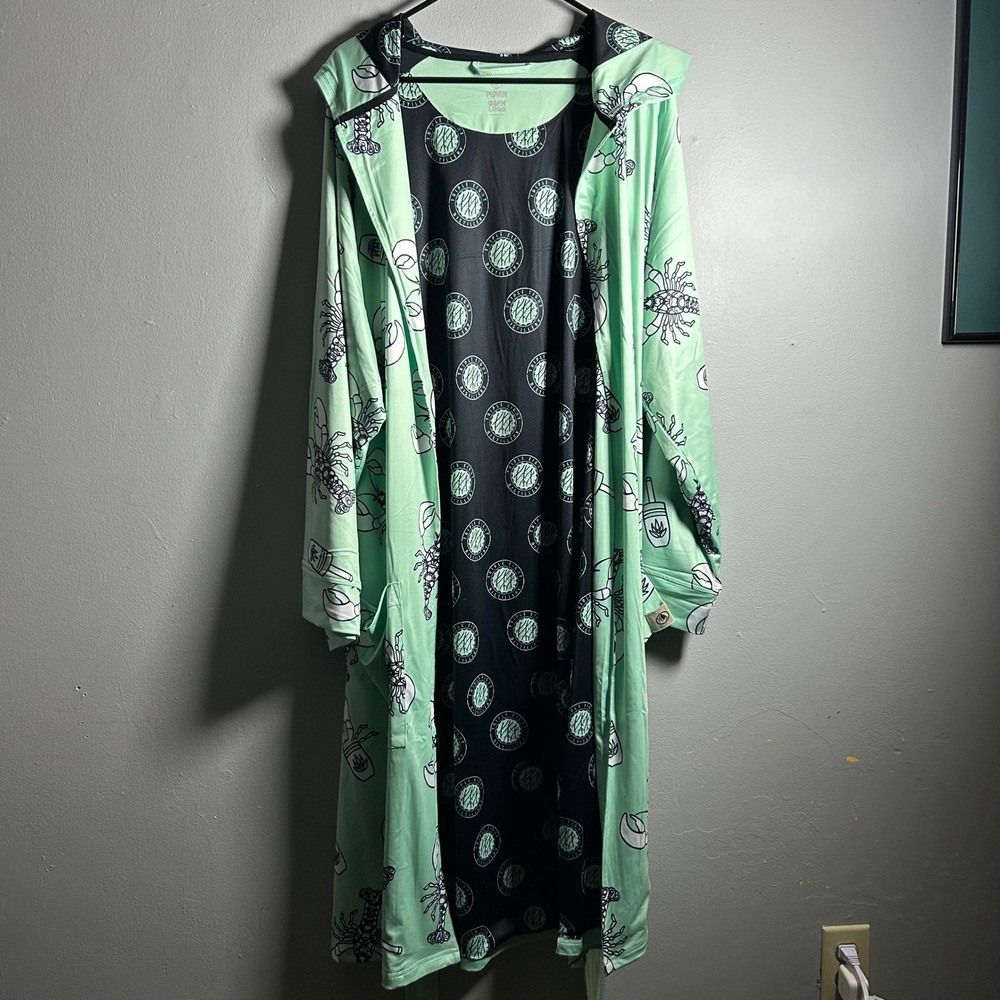 Plover Langosta Blanca Hooded Surf-Changing Robe‎ OSFM Long